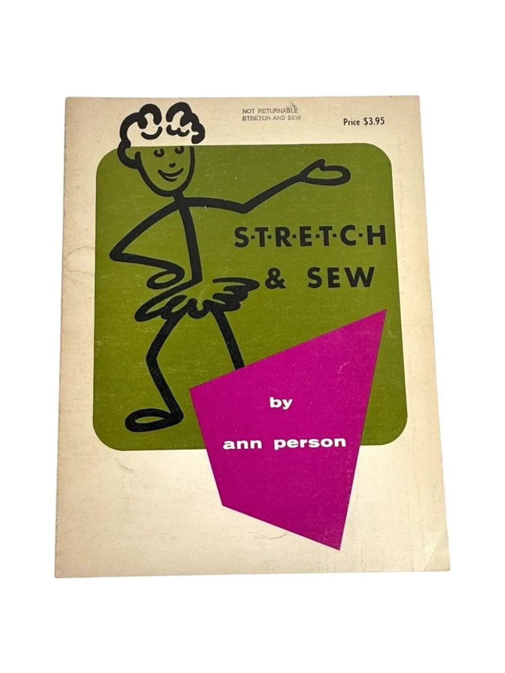2 Vintage Stretch & Sew Instruction Books Sewing Lingerie &‎ Knit By Ann Person